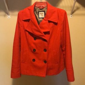 Old Navy Burnt Orange Peacoat